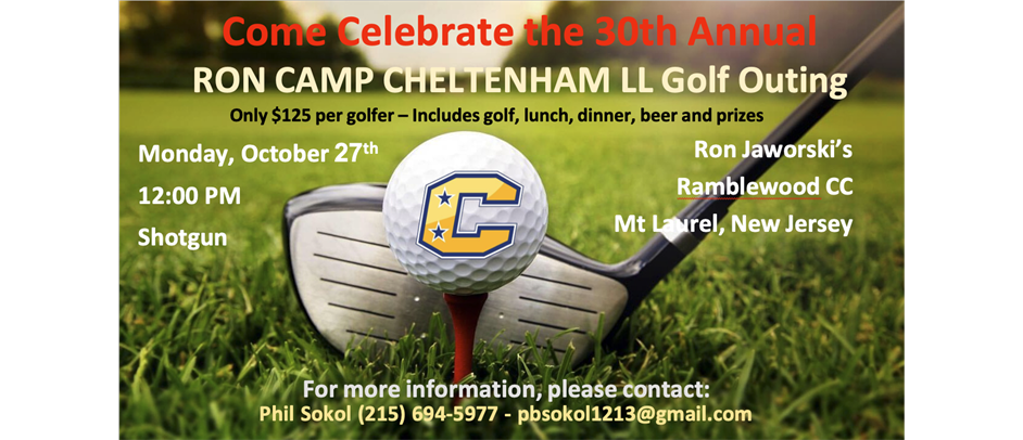 Golf Outing New Date