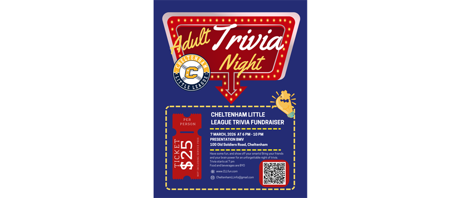 CLL's Adult Trivia Night Fundraiser
