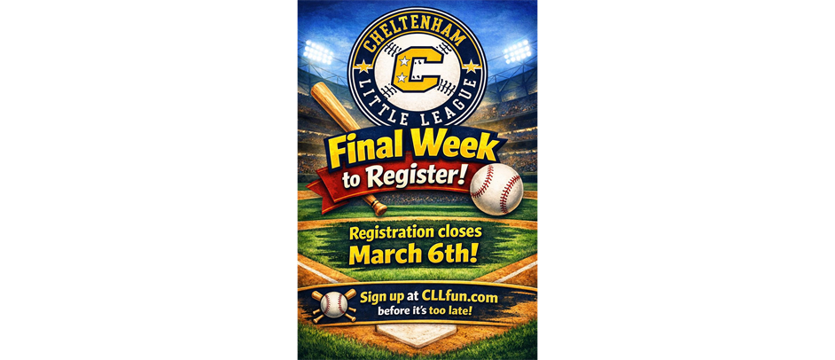 Final Week to Register for the 2026 Spring Season