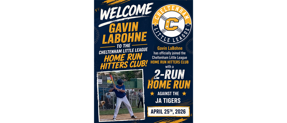Congratulations Gavin LaBohne