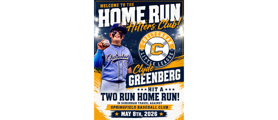 Congratulations Clyde Greenberg
