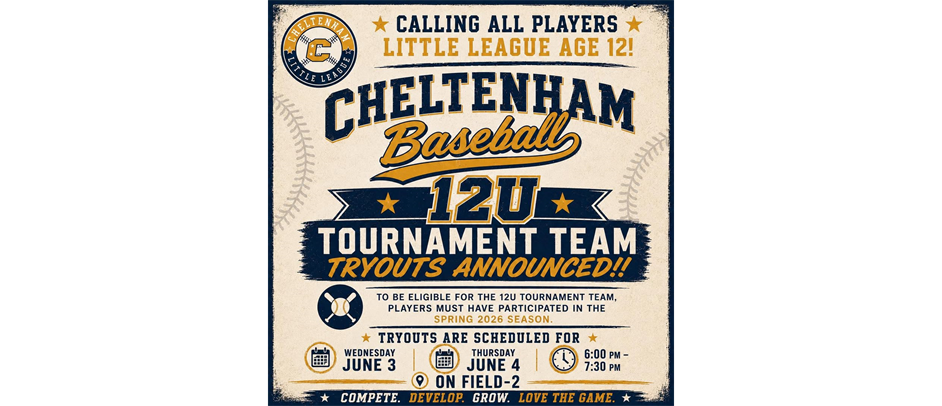 12U Tournament Team Tryouts