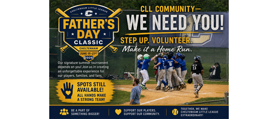 Father's Day Tournament Volunteers Needed