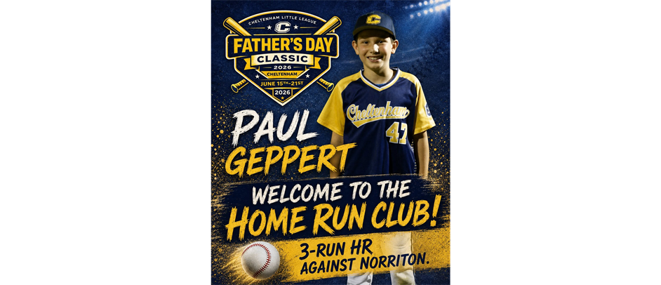 Congratulations Paul Geppert